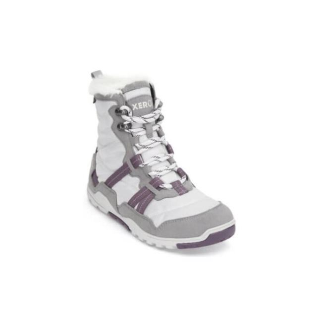 XERO ALPINE - WOMEN'S SNOW BOOT-FROST GRAY / WHITE (WITHOUT TREES)