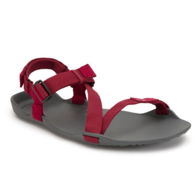 XERO SANDALS Z-TREK - THE LIGHTWEIGHT PACKABLE SPORT SANDAL-BIKING RED