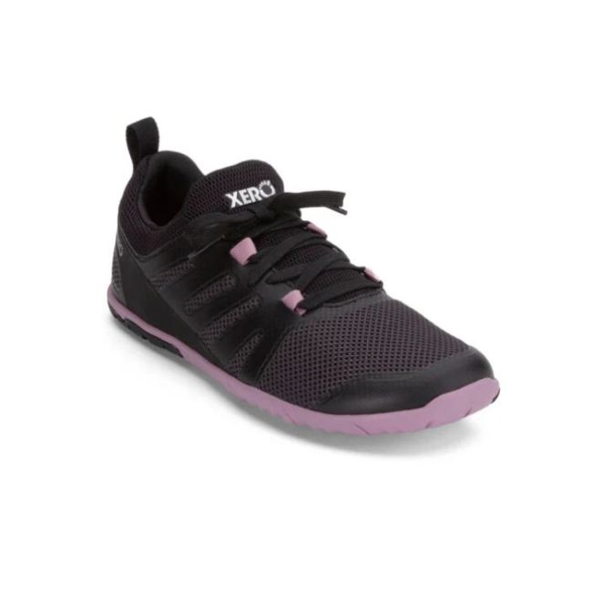 XERO SHOES FORZA RUNNER - WOMEN-BLACK / ELDERBERRY