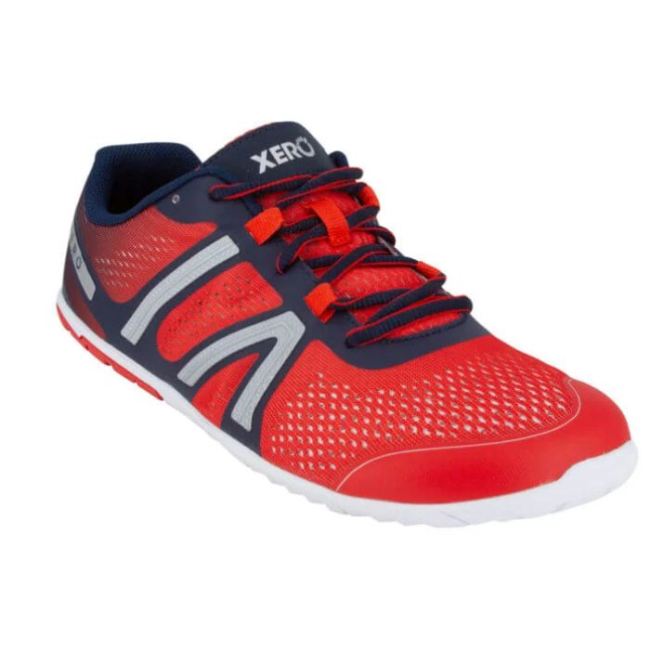 XERO HFS - LIGHTWEIGHT ROAD RUNNING SHOES - CRIMSON NAVY