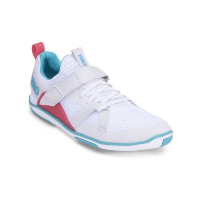 XERO SHOES FORZA TRAINER - WOMEN-WHITE / SCUBA BLUE