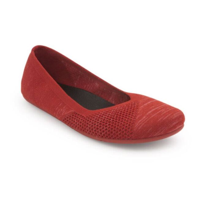 XERO SHOES PHOENIX KNIT - WOMEN'S CASUAL FLAT-MULTI-RED