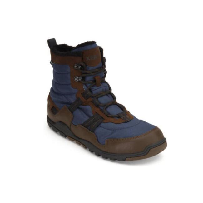 XERO BOOTS ALPINE - MEN'S SNOW BOOT-BROWN / NAVY